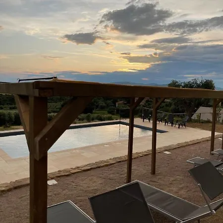 Glamping Grancia Luxe tent