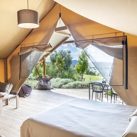 Glamping Grancia Luxe tent Grosseto