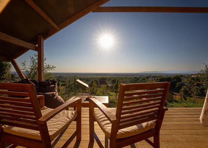 Luksusowy namiot Glamping Grancia
